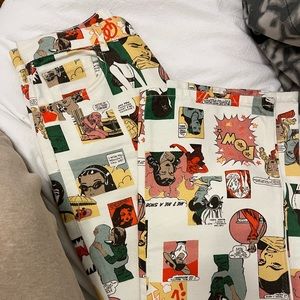 Reformation Comic Print Jeans